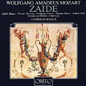 Mozart: Zaide / Hager, Blegen, Hollweg, Sch馬e, et al