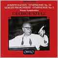 Haydn, Prokofiev: Symphonies / George Szell, Vienna SO