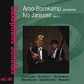 Creston, Hindemith, Denisov: Saxophone Sonatas / Bornkamp