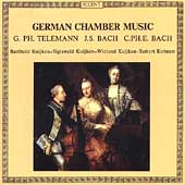 German Chamber Music - JS Bach, Telemann, CPE Bach / Kuijken