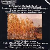 Saint-Saens: Symphony no 3 / DePreist, Royal Stockholm PO