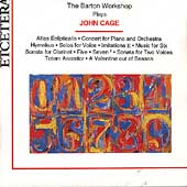 The Barton Workshop Plays John Cage The Barton Workshop Plays John Cage