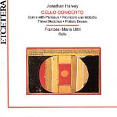 Harvey: Cello Concerto / Frances-Marie Uitti Harvey: Cello Concerto / Frances-Marie Uitti