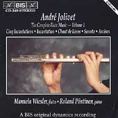 Jolivet: Complete Flute Music Vol 1 / Wiesler, Pontinen