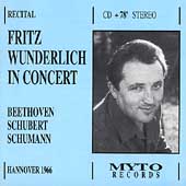 Fritz Wunderlich In Concert - Hannover 1966