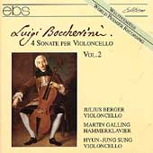 Boccherini: Sonate per Violoncello Vol 2 / Berger, Galling