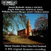 Ryelandt, Soederman, Peterson-Berger / Stenlund, Malmoe Choir