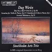 Wiren: Trios, Ironical Miniatures, etc / Stockholm Arts Trio