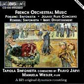 French Orchestral Music / Wiesler, Jaervi, Tapiola Sinf
