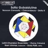 Gubaidulina: Bassoon Concerto, etc. / Ahmas, Paelli, Vaenskae