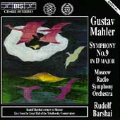 Mahler: Symphony no 9 / Barshai, Moscow Radio SO