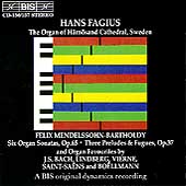 Mendelssohn: Organ Music + Favourites / Hans Fagius