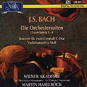 Bach: Die Orchestersuiten, etc / Haselboeck, Wiener Akademie Bach: Die Orchestersuiten, etc / Haselboeck, Wiener Akademie