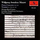 Mozart: Piano Concerto no 26, Sonatas / Luria, Freeman