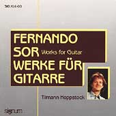 Sor: Werke fuer Gitarre / Tilmann Hoppstock