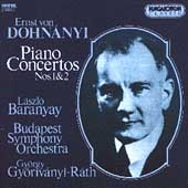 Dohnanyi: Piano Concertos 1 & 2 / Baranyay, Gyoerivanyi-Rath