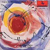 Capriccio - Mid-Century Music for Clarinet / Howard, Carno