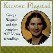 Kirsten Flagstad - Complete 1937 Victor Recordings; Grieg Kirsten Flagstad - Complete 1937 Victor Recordings; Grieg