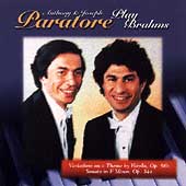 Brahms: Haydn Variations, Sonata / Paratore Piano Duo Brahms: Haydn Variations, Sonata / Paratore Piano Duo