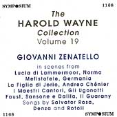 The Harold Wayne Collection Vol 19 - Giovanni Zenatello