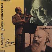 Szigeti Plays Concertos - Brahms, Bloch