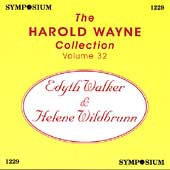 The Harold Wayne Collection Vol 32 - Walker, Wildbrunn