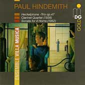 Hindemith: Heckelphone-Trio, etc / Ensemble Villa Musica Hindemith: Heckelphone-Trio, etc / Ensemble Villa Musica