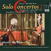Bach: Solo Concertos Vol 2 / Musica Alta Ripa
