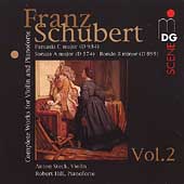 SCENE  Schubert: Works for Violin and Piano Vol 2 / Steck