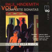 Hindemith: Complete Sonatas Vol 6 / Ensemble Villa Musica