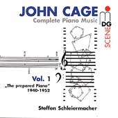 Cage: Complete Piano Music Vol 1 - The Prepared Piano