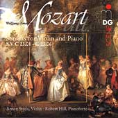 SCENE Mozart: Sonatas for Violin and Piano / Steck, Hill SCENE Mozart: Sonatas for Violin and Piano / Steck, Hill