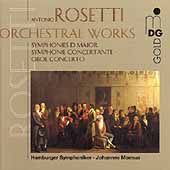 Rosetti: Orchestral Works Vol 1/ Johannes Moesus, Hamburg SO