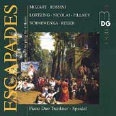 Escapades - Mozart, Reger, etc / Piano Duo Trenkner-Speidel Piano Duo Escapades - Mozart, Reger, etc / Piano Duo Trenkner-Speidel Piano Duo