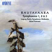 Rautavaara: Symphonies no 1-3 / Pommer, Leipzig Radio SO