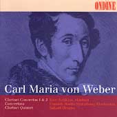 Weber: Clarinet Concertos, etc / Kriikku, Oramo, et al