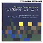 Platti: Flute Sonatas Op 3 / Bohm, Zipperling, Wilson Platti: Flute Sonatas Op 3 / Bohm, Zipperling, Wilson