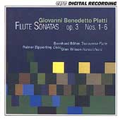 Platti: Flute Sonatas Op 3 / Bohm, Zipperling, Wilson