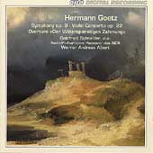 Goetz: Symphony Op 9, Violin Concerto, etc / Schneider