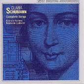Clara Schumann: Complete Songs / Fonatana, Eickhorst
