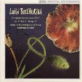 Boccherini: Complete Symphonies Vol 7 / Johannes Goritzki