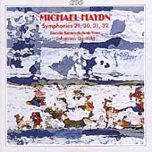 M. Haydn: Symphonies no 21, 30, 31, 32 / Goritzki, et al