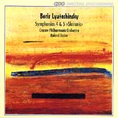 Lyatoshinsky: Symphonies no 4 & 5 / Bader, Cracow