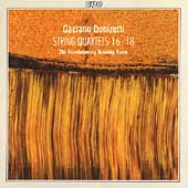 Donizetti: String Quartets 16-18 /Revolutionary Drawing Room