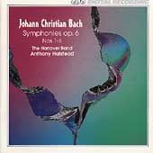 J.C. Bach: Symphonies Op 6 / Halstead, The Hanover Band