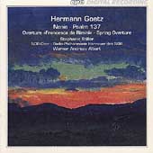 Goetz: Nenie, Psalm 137, etc / Albert, Stiller, NDR
