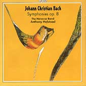 J.C. Bach: Symphonies Op 8 / Halstead, Hanover Band