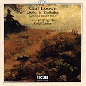 Loewe: Lieder & Balladen Vol 9 / Pregardien, Garben