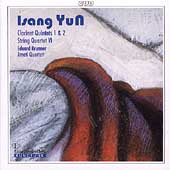 Yun: Clarinet Quintets 1 & 2, etc / Brunner, Amati Quartet
