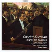 Koechlin: Works for Bassoon / Bader, Huebner, Roemhild, et al